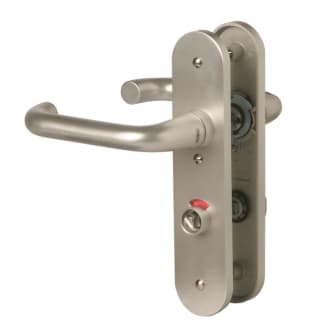 Product afbeelding voor Nemef Deurkruk 3253 D-Model Linkswijzend Aluminium F1 Paar