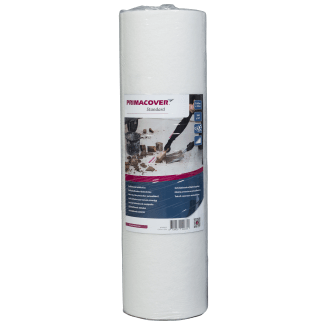 Product afbeelding voor PrimaCover Afdekvlies Standard 0.65x25m Wit Zelfklevend