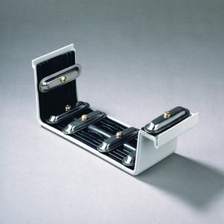 Product afbeelding voor Dyka Goot 205mm Verbindingsstuk Licht Grijs Polyester