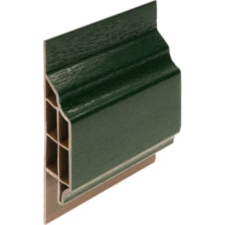 Product afbeelding voor Keralit Trim/Kraal Sierlijst Klassiek 600cm Donkergroen Classic Nerf