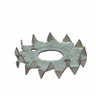 Product afbeelding voor GB Kramplaat Dubbel 26x75mm Verzinkt 07284