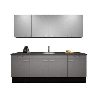 Product afbeelding voor Procasa Keuken 240cm Compleet Grey