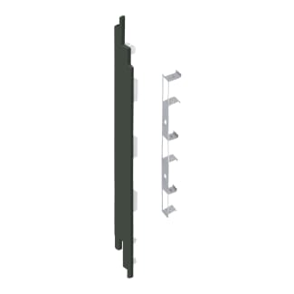 Product afbeelding voor Keralit Eindkap En Connector Links 2819 Donkergroen Classic Nerf 5st