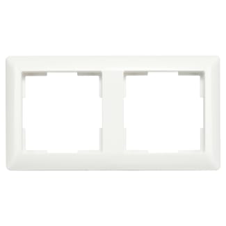 Product afbeelding voor ION Industries J1 Afdekraam Inbouw 2-voudig Alpinewit 1st