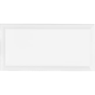 Product afbeelding voor Wandtegel Bevelled Branco 001 10x20cm 5mm Modulair Mat