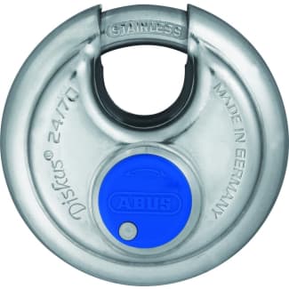 Product afbeelding voor Abus Discushangslot 24IB/70 RVS 70mm