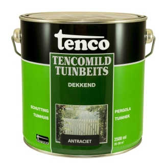 Product afbeelding voor Tencomild Tuinbeits Dekkend 2.5L Antraciet