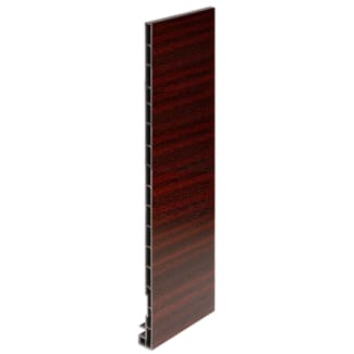 Product afbeelding voor Keralit Dakrandpaneel 350mm 600cm Mahonie Classic Nerf