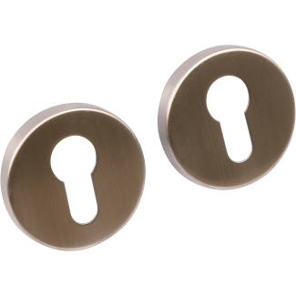 Product afbeelding voor Oxloc Cilinderrozet Rond 11mm RVS Met Onderrozet Staal Met Profielgat