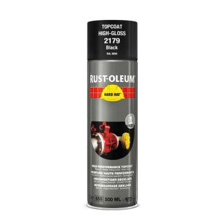 Product afbeelding voor Rust-Oleum Deklaag Hard Hat 1078 500ml Zwart Hittebestendig