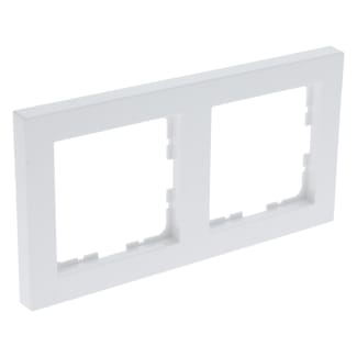 Product afbeelding voor Q-Link S-Line Afdekraam Horizontaal/Verticaal 2-voudig Polarwit 1st