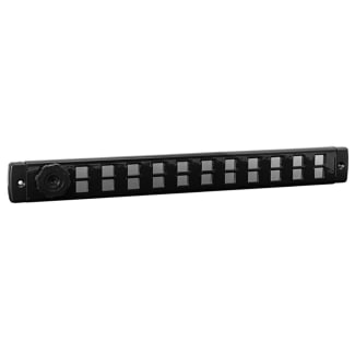 Product afbeelding voor Schuifrooster Bold Line 370x40mm Zwart