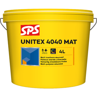 Product afbeelding voor SPS Unitex 4040 Mat Binnen/Buiten 4L Basis D