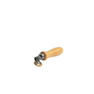Product afbeelding voor Aandrukrol 6x28mm Messing