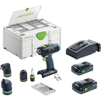Product afbeelding voor Festool Accu Schroefboormachine T 18+3 HPC 4,0 I-Set