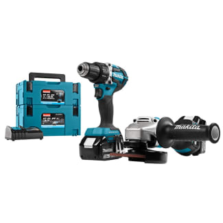 Product afbeelding voor Makita Accu Combiset DLX2190TJ1 18V 2x5,0Ah Snellander In Mbox