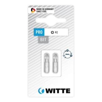 Product afbeelding voor Witte Bit 25mm PZ-3 2st