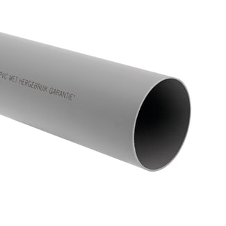 Product afbeelding voor Dyka PVC RWA Buis 100x1,8mm KOMO 4m Grijs