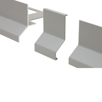 Product afbeelding voor Schlüter BARA-RK Verbindingsstuk Randprofiel 65mm Alu Met Kleurcoating Pastelgrijs V/RK65PG