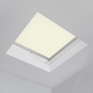 Product afbeelding voor Fakro Verduisterend Rolgordijn Platdak ARF/D II 05K 90x90cm Handmatig Kleur Gebroken Wit (053)