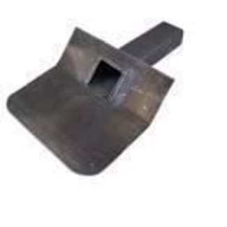 Product afbeelding voor HWA Zijuitloop Lood 25/30-ponds 60-80mm 31cm Uitloop 45 Graden