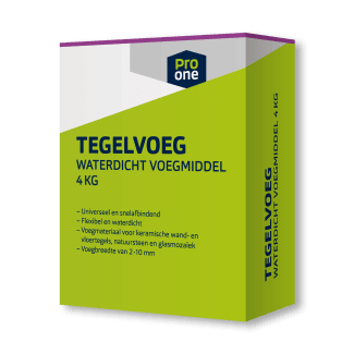 Product afbeelding voor ProOne Tegelvoeg 4kg Manhattan