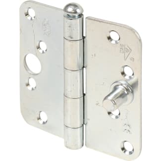 Product afbeelding voor Oxloc Veiligheidscharnier Ronde Hoeken 89x89mm SKG2 Elektrolytisch Verzinkt 1st