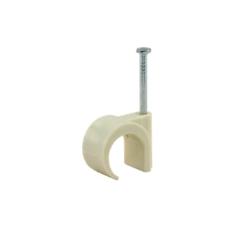 Product afbeelding voor Kabelclip 16-19mm Rond Creme 0053024 50 Stuks