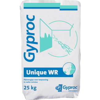 Product afbeelding voor Gyproc Unique WR Pleistergips 25kg
