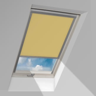 Product afbeelding voor Fakro Verduisterend Rolgordijn ARF NL II 78x140cm Handmatig Kleur Geel (054)