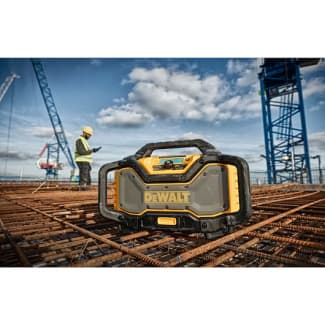 Product afbeelding voor De Walt Accu Bouwradio DCR027QW XR 12/18V DAB+ M/XR Multilader