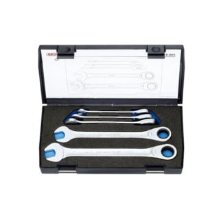 Product afbeelding voor Gedore Ringratel-/Steeksleutelset 7R 8-19mm 5-delig