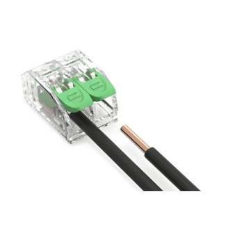 Product afbeelding voor Conex Lasklem 2-Polig 0,2-4mm² Universeel Hersluitbaar 50st