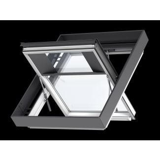 Product afbeelding voor VELUX Dakraam GGU MK08 007040 Veiligheidsglas 78x140cm Kunststof Rookafvoersysteem 100% PEFC