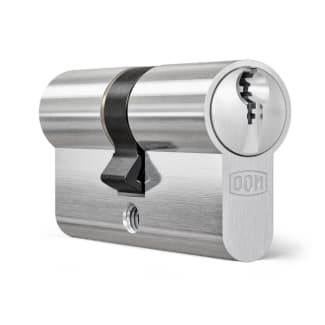 Product afbeelding voor DOM Profielcilinder 333 Plura Dubbel 45/45mm Messing Vernikkeld Mat SKG2