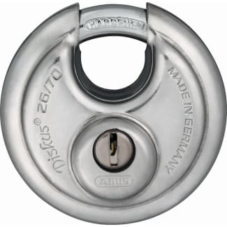 Product afbeelding voor Abus Discushangslot 26WY/70 70mm Boorbeveiliging