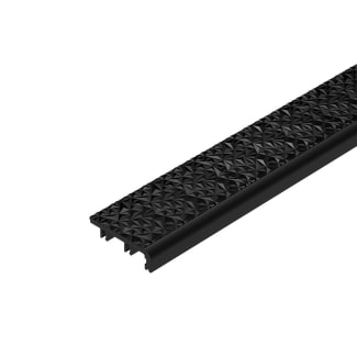 Product afbeelding voor Schlüter TREP-V42 Vervangstuk Inlage 42mm/12mm R10 300cm PVC Grafietzwart TVL42GS/300