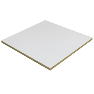 Product afbeelding voor Eurocoustic Tonga 20mm 60x60cm E24 Blanc 20 20 Platen Per Pak