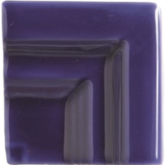 Product afbeelding voor Hoek Rivièra Angulo Marco Cornisa Santorini Blue 5x5cm Glanzend