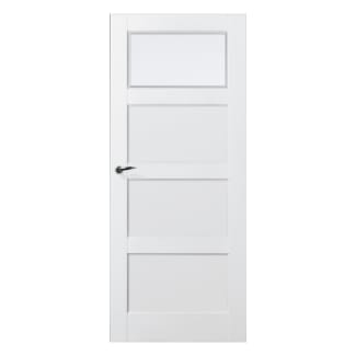 Product afbeelding voor Skantrae SKS 235 C1 Opdek Links 83x211.5cm Original 1x Facet Satinato Glas 3x Paneel FSC Mix 70%
