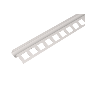 Product afbeelding voor ProOne Tegelprofiel Vierkant 12.5mm 300cm Aluminium Zilver