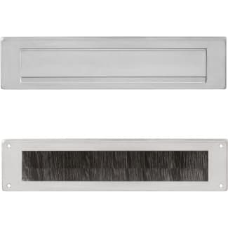 Product afbeelding voor Skantrae Brievenbuspakket Recht RVS Inclusief Frezing