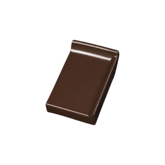 Product afbeelding voor Kloosterwaard Einddorpel Rechts 16cm Donkerbruin Opstaande Rand 20mm Kering