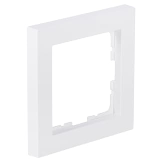 Product afbeelding voor Q-Link S-Line Afdekraam Horizontaal/Verticaal 1-voudig Polarwit 1st