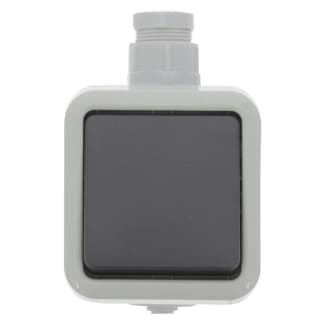 Product afbeelding voor PEHA Wisselschakelaar Opbouw Spatwaterdicht Wartel M20 Grijs