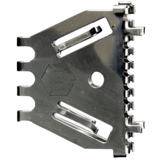 Product afbeelding voor Bijenbekje Stootvoegrooster Waalformaat 50mm RVS 10st