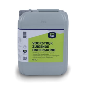 Product afbeelding voor ProOne Voorstrijk 10L Zuigende Ondergrond