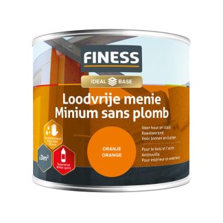 Product afbeelding voor Finess Menie Loodvrij Binnen/Buiten 250ml Oranje