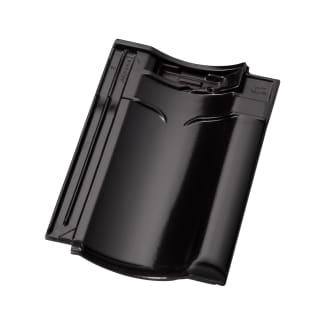 Product afbeelding voor Wienerberger VHV Vario Dakpan Matzwart Verglaasd 744