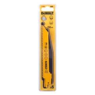 Product afbeelding voor DeWALT Reciprozaagblad DT2351QZ Bi-Metaal 152mm 5st Hout Kunststof